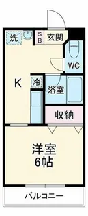 COCORO吹田【3階】の間取り