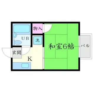 大阪府箕面市小野原東1丁目【アパート】の間取り
