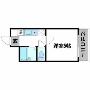 大阪府大阪市城東区今福西3丁目【マンション】の間取り