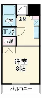 1Rの間取り画像