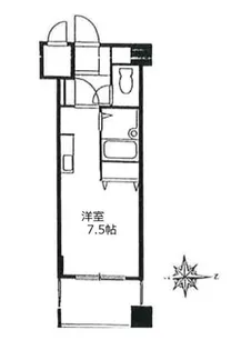 クリオ行啓通参番館【2階】の間取り