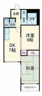 エーデルブルグ【8階】の間取り