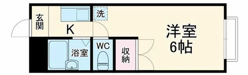 イーストタウンハイツ【3階】の間取り