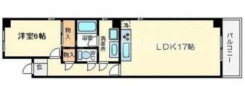 アプリコ【3階】の間取り