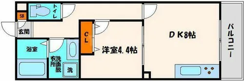 Maison Chaleur【2階】の間取り