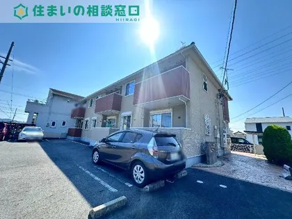 愛知県額田郡幸田町大字横落字郷東【アパート】の外観