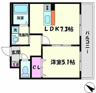 シェーンヴェレ【1階】の間取り