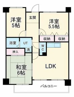 ミューズコート【2階】の間取り