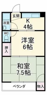 石井マンション【2階】の間取り