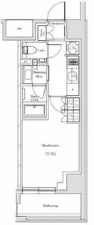 ザ・パークハビオ江坂公園【3階】の間取り