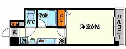 Sin【4階】の間取り