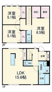 TASSO(タッソ)【1階】の間取り
