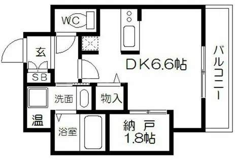 ONLYONE梅田北【301号室】の間取り