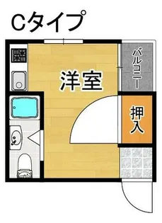 フォンタルⅠ【3階】の間取り