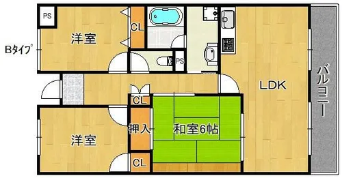 アーバンウェルネス【4階】の間取り