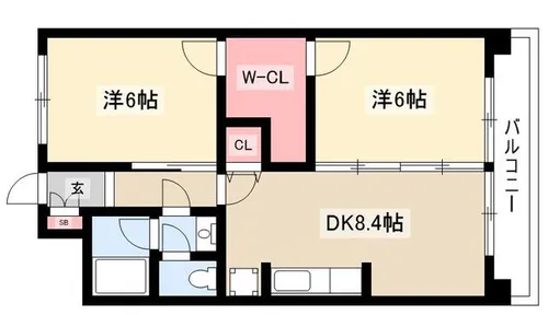 第三太田コーポ【305号室】の間取り