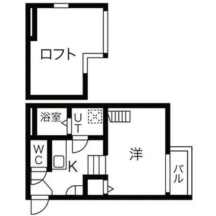 レーヴ・フルール【101号室】の間取り