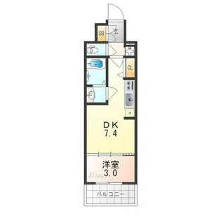 プレサンス京都東寺【2階】の間取り