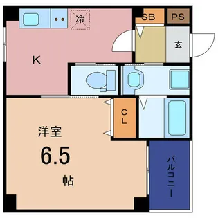 アルバス大宮【1階】の間取り