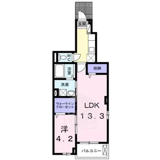 ザ・ネクストステージ パート3【1階】の間取り