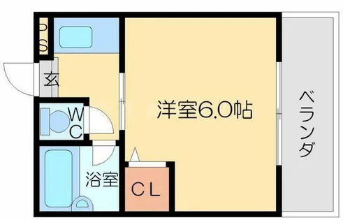 ネオセレス参番館【1階】の間取り