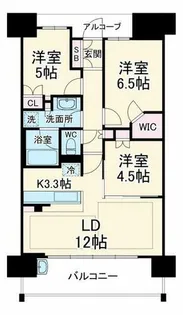 ウェリス西天満【3階】の間取り