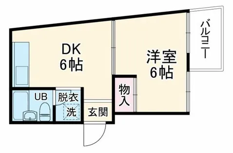 メゾンユタカファイブ【2階】の間取り