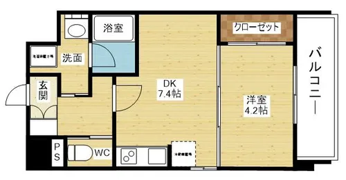 ライブガーデン新大阪【3階】の間取り