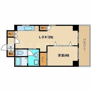 ベルンガーデン同心【4階】の間取り