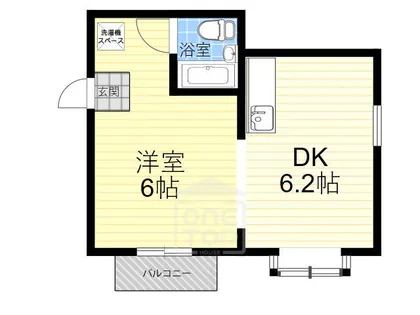 レナジア摂津【1階】の間取り