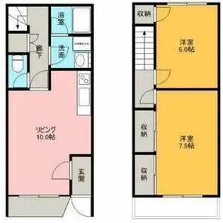 サラセニア【0116号室】の間取り