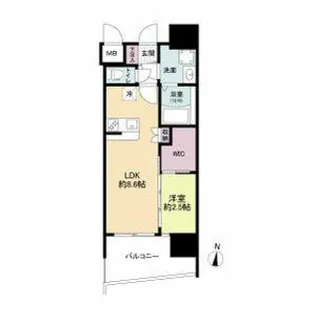 セレニテ新大阪ミラク弐番館【14階】の間取り