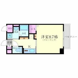 エルメンハイムⅡ【4階】の間取り