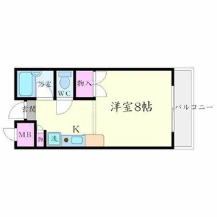 Gran Pino 春日【4階】の間取り