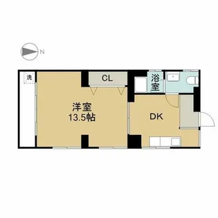 富士和マンション【2階】の間取り