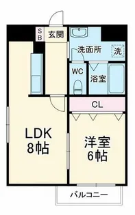 T-COURT【1階】の間取り