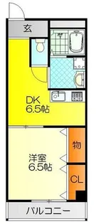 メゾン交楽園参番館【3階】の間取り