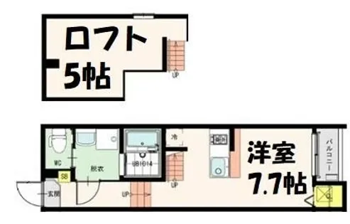 AXIS【1階】の間取り