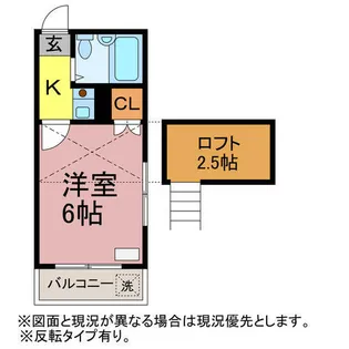 ガーデンコート小池第3【1階】の間取り