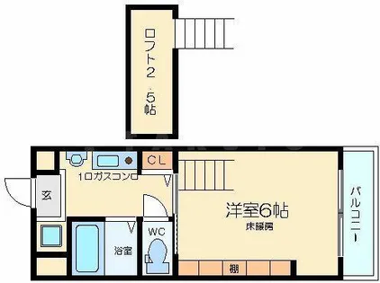 エステムコート新大阪Ⅲステーションプラザ【5階】の間取り