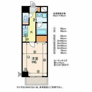 プランドール浅間町【10階】の間取り