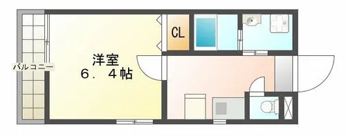 ベルメール東垂水【1階】の間取り