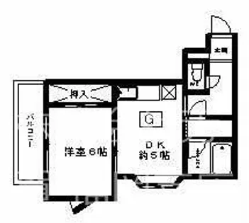 メゾン・ド・カシェット【403号室】の間取り