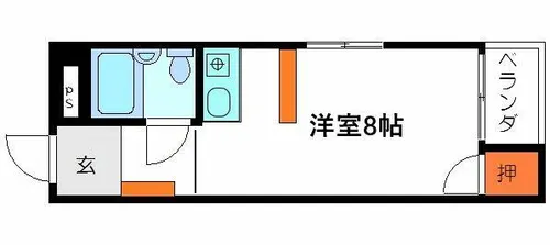 早苗清州プラザ【2階】の間取り