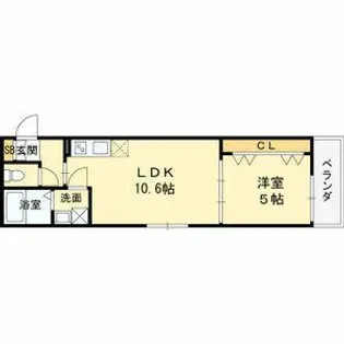 Gran avenir門真【1階】の間取り