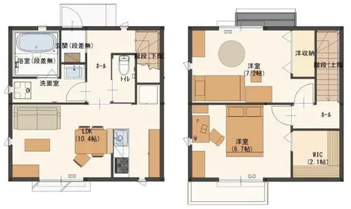 サンガーデン アイ【102号室】の間取り