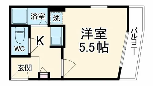 セイントヒルII【1階】の間取り