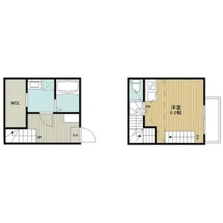 アイビス浅間町【1階】の間取り