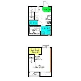 Cerisier【1階】の間取り