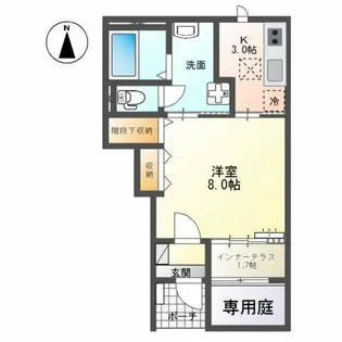 サクラサク【1階】の間取り